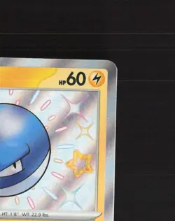 Voltorb 133/091 SV: Paldean Fates Shiny Holo Rare Pokemon Card NM - Image 4