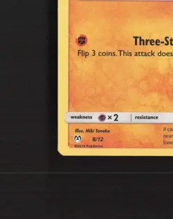 Mankey 8/12 McDonalds 2019 Promos Holo Rare Pokemon Card DMG - Image 5