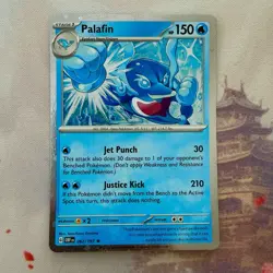Palafin 062/197 Obsidian Flames Cosmos Holo Pokemon Card NM - Image 1