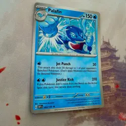Palafin 062/197 Obsidian Flames Cosmos Holo Pokemon Card NM - Image 3