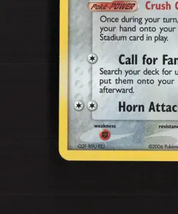 Tauros 12/100 EX Crystal Guardians Holo Rare Pokemon Card LP+ - Image 5