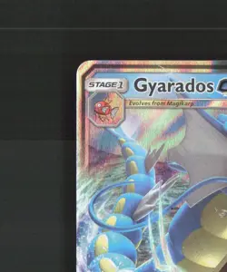 Gyarados GX SM212 Sun & Moon Black Star Promo Holo Pokemon Card LP - Image 3
