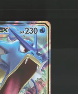 Gyarados GX SM212 Sun & Moon Black Star Promo Holo Pokemon Card LP - Image 4