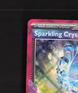 Sparkling Crystal 142/142 Stellar Crown Ultra Rare Holo Pokemon Card NM - Image 3