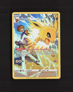 Jolteon TG04/TG30 Brilliant Stars Full Art Ultra Rare Holo Pokemon Card NM - Image 1