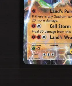 Zygarde EX 54/124 Fates Collide Ultra Rare Holo Pokemon Card MP - Image 5