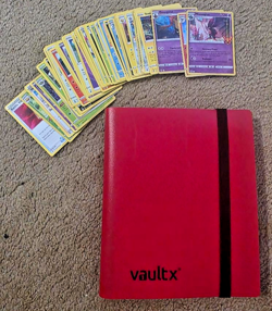 Pokeman Cards Lot Of 200 with card case - Image 1