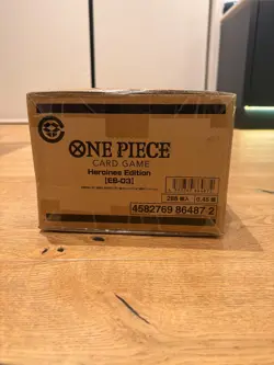 One Piece Card Game EB-03 Heroines Edition Japanese Sealed Case 12 Booster Box - Image 5