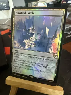 FOIL Petrified Hamlet - Secrets of Strixhaven - MtG 0259 - Image 1