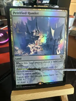 FOIL Petrified Hamlet - Secrets of Strixhaven - MtG 0259 - Image 2