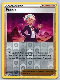 Peonia 149/198 UC Chilling Reign Reverse Holo NM Pokemon - Image 1