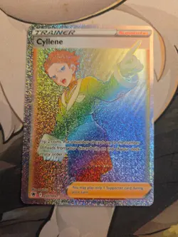 Pokemon! Cyllene - Full Art Secret Rare - Astral Radiance - 201/189 - NM - Image 1
