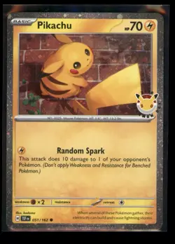 Miscellaneous Cards & Products #051/162 Pikachu (Pokemon Day 2026) - Image 1
