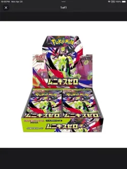 Pokemon MEGA Munikis Zero M3 Nihil Booster Box Japanese New Sealed 🔥 - Image 1
