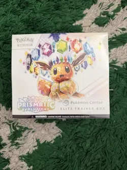 Pokemon TCG Prismatic Evolutions Pokemon Center Elite Trainer Box / ETB - Image 1