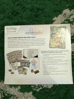 Pokemon TCG Prismatic Evolutions Pokemon Center Elite Trainer Box / ETB - Image 2