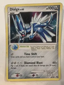 Pokemon TCG Dialga Majestic Dawn 4/100 - Reverse Holo Rare LP - Image 1