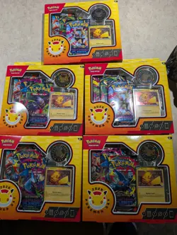 Pokemon TCG: Pokemon Day 2026 Collection Box - 30th Anniversary - Lot Of 5 In - Image 1