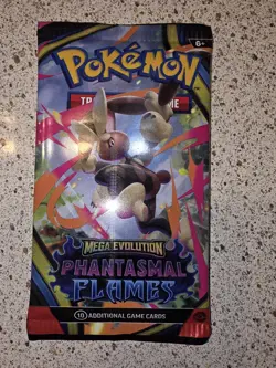Pokemon TCG Pack Phantasmal Flames Booster - Image 1