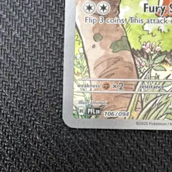 Pokemon Meowth 106/094 Illustration Rare Holo Me02 Phantasmal Flames 70HP EN - Image 5