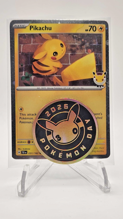 Pikachu Pokemon Day 2026 with Coin 51/162 - Image 1