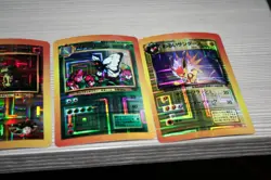 POKEMON FOIL STICKERS-BELL SPROUT, WEEPINBELL, SANDSHREW, BUTTER FREE & JOLTEON - Image 3