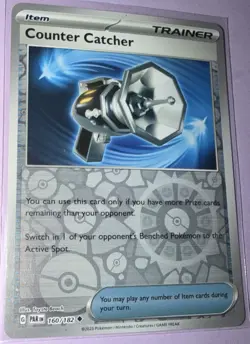 2023 Pokemon Paradox Rift Counter Catcher 160/182 Reverse Holo New - Image 1