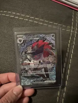 Pokemon TCG N's Zoroark EX 286/217 Ascended Hero’s Special Illustration Rare NM - Image 2