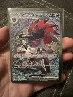 Pokemon TCG N's Zoroark EX 286/217 Ascended Hero’s Special Illustration Rare NM - Image 4