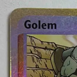 Golem #5/97 EX Dragon Pokemon 2003 Reverse Holo - Image 3