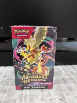 Pokemon Mega Evolution ASCENDED HEROES BOOSTER BUNDLE BOX - Image 1