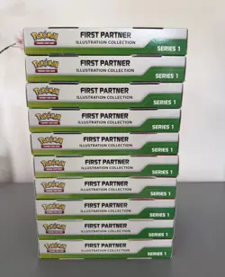 X10 Pokemon TCG: First Partner Illustration Collection Series 1 - Image 2