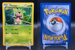Chespin XY01 Holo Promo XY Promo Pokemon LP - Image 3