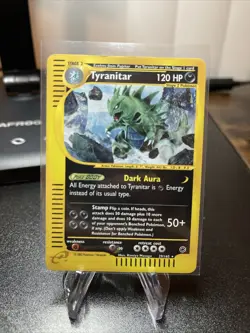 Tyranitar 29/165 Reverse-Holo Expedition E-SERIES Vintage Pokemon 2002 NM + - Image 1