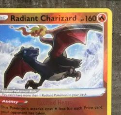 Pokemon TCG Crown Zenith Radiant CHarizard 20/159 Radiant Rare NM - Image 5