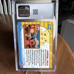 CGC 8.5 1999 Topps Pokemon The First Movie #52 - Everyone...Pull!!! ft. Pikachu - Image 2