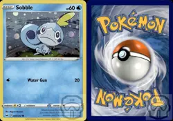 Sobble 054/202 Cosmos Holo Sword & Shield Pokemon NM/M - Image 2