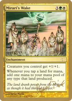 MTG Mirari's Wake (dz139/142) World Championship Decks 2003 LP - Image 1