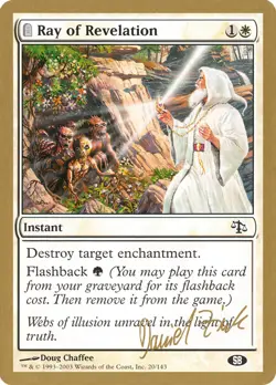 MTG Ray of Revelation (dz20sb/142) World Championship Decks 2003 LP - Image 1