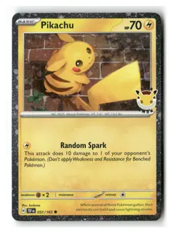 Pikachu 051/162 Pokemon Day 2026 Collection Temporal Forces Pokemon Near Mint - Image 1