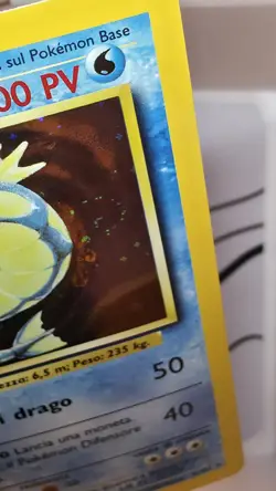 Pokemon *SWIRLED* Gyarados 6/102 Base Set Holo Rare WOTC MP/HP - Image 5