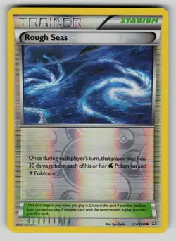 Rough Seas 137/160 Uncommon Primal Clash Pokemon Reverse Holo LP - Image 1