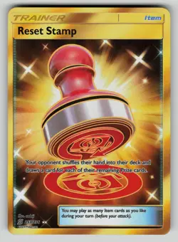 Reset Stamp 253/236 Unified Minds Pokemon NM - Image 1