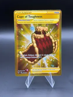 Cape of Toughness 200/185 Vivid Voltage Secret Rare NM Pokemon TCG - Image 1