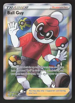 Ball Guy 065/072 Pokemon TCG Shining Fates NM - Image 1