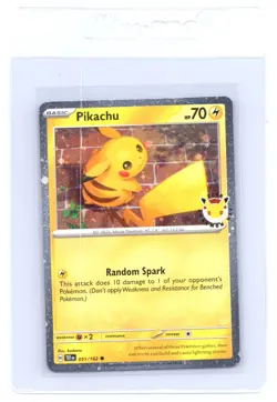 Pikachu 051/162 Pokemon Day Holo Near Mint - Image 1