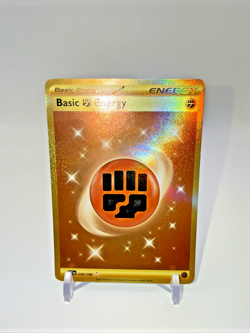 Pokemon TCG Pokemon SV1 Basic Fighting Energy Holo Gold 258/198 - Image 1