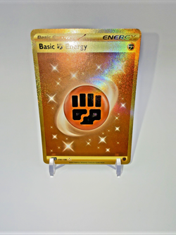 Pokemon TCG Pokemon SV1 Basic Fighting Energy Holo Gold 258/198 - Image 2