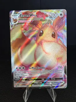 Eevee VMAX SWSH087 Holo Promo Sword & Shield Promo Pokemon Near Mint - Image 1