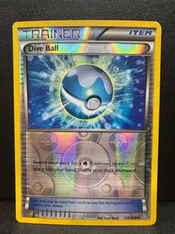 Dive Ball 125/160 Primal Clash Pokemon Reverse Holo Near Mint - Image 1
